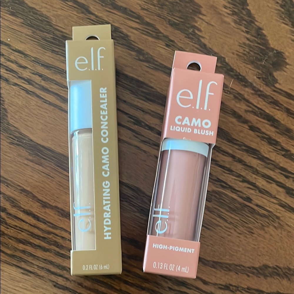 Hydrating Camo Concealer and Camo Liquid Blush Set - Tan and Pink